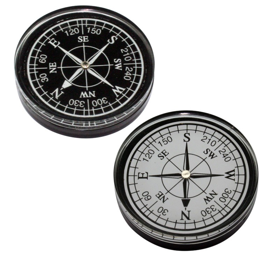 Picture of Large Resin Compass in Black or White
