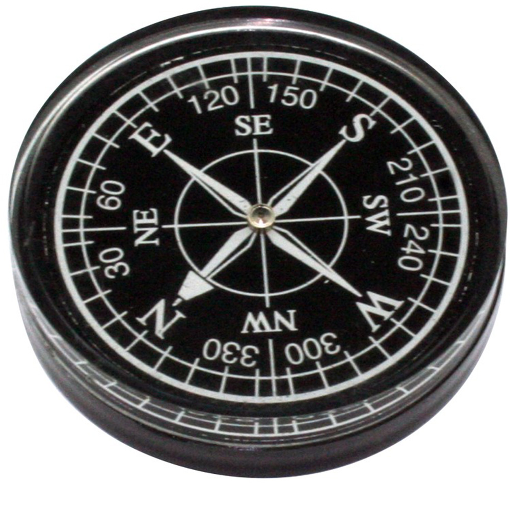 Picture of Large Resin Compass in Black or White