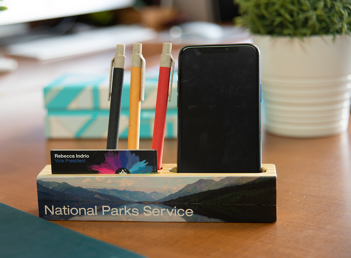 Picture of Wooden Desk Organizer