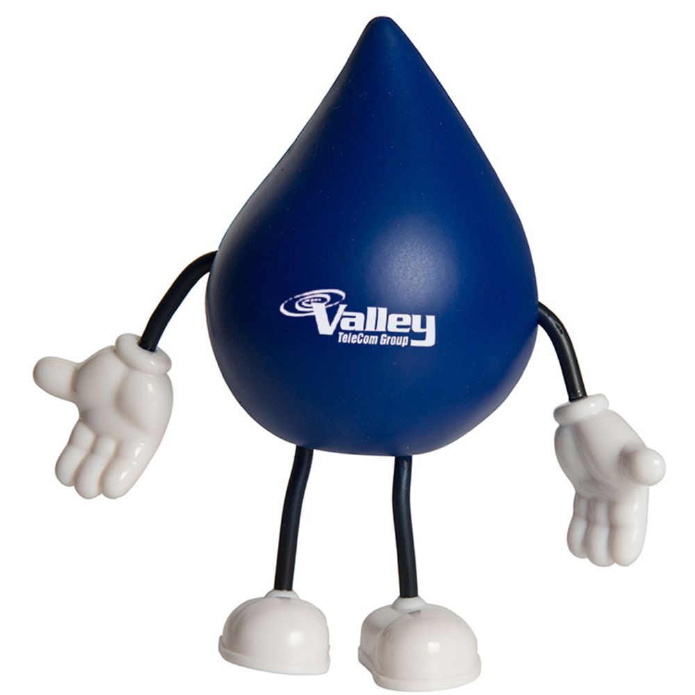 Picture of Blue Drop Bendy Squeezies® Stress Reliever