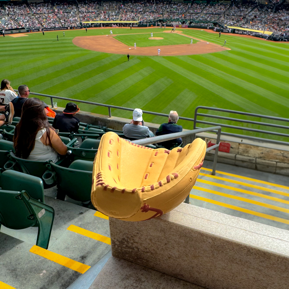 Picture of Baseball Mitt Squeezies® Stress Reliever