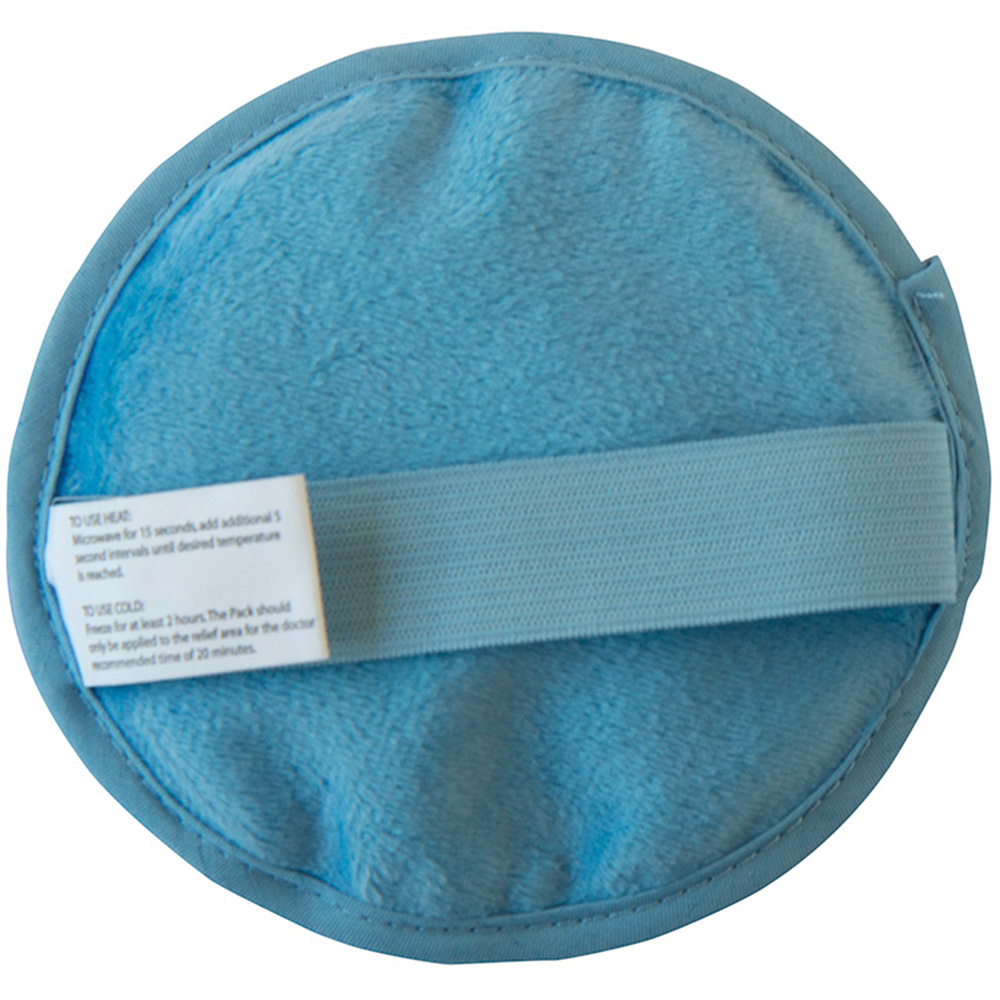 Picture of Plush Circle Gel Beads Hot/ Cold Pack