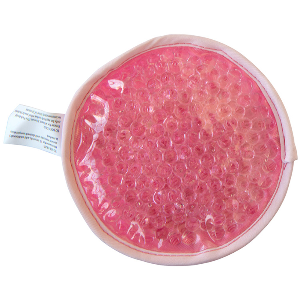 Picture of Plush Circle Gel Beads Hot/ Cold Pack