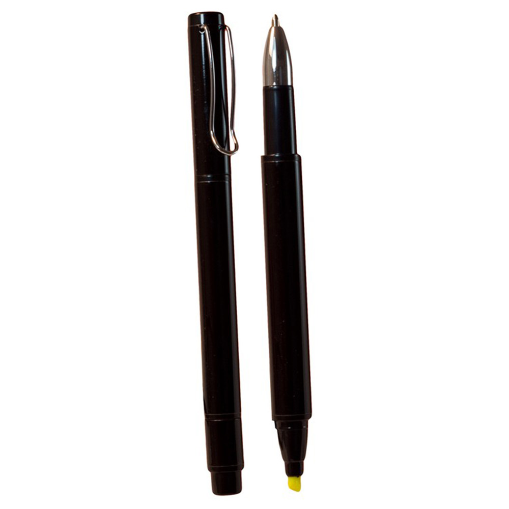 Picture of Recycled Aluminum Pen w/Highlighter