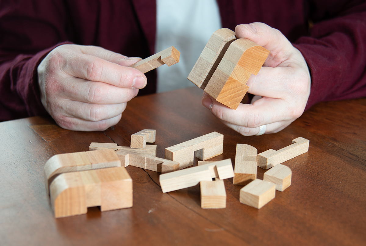 Picture of Rhombus Wooden Puzzle