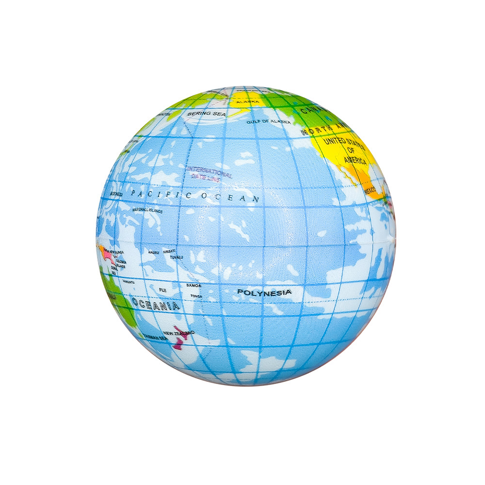 Picture of Squeezies®Printed Globe Stress Reliever