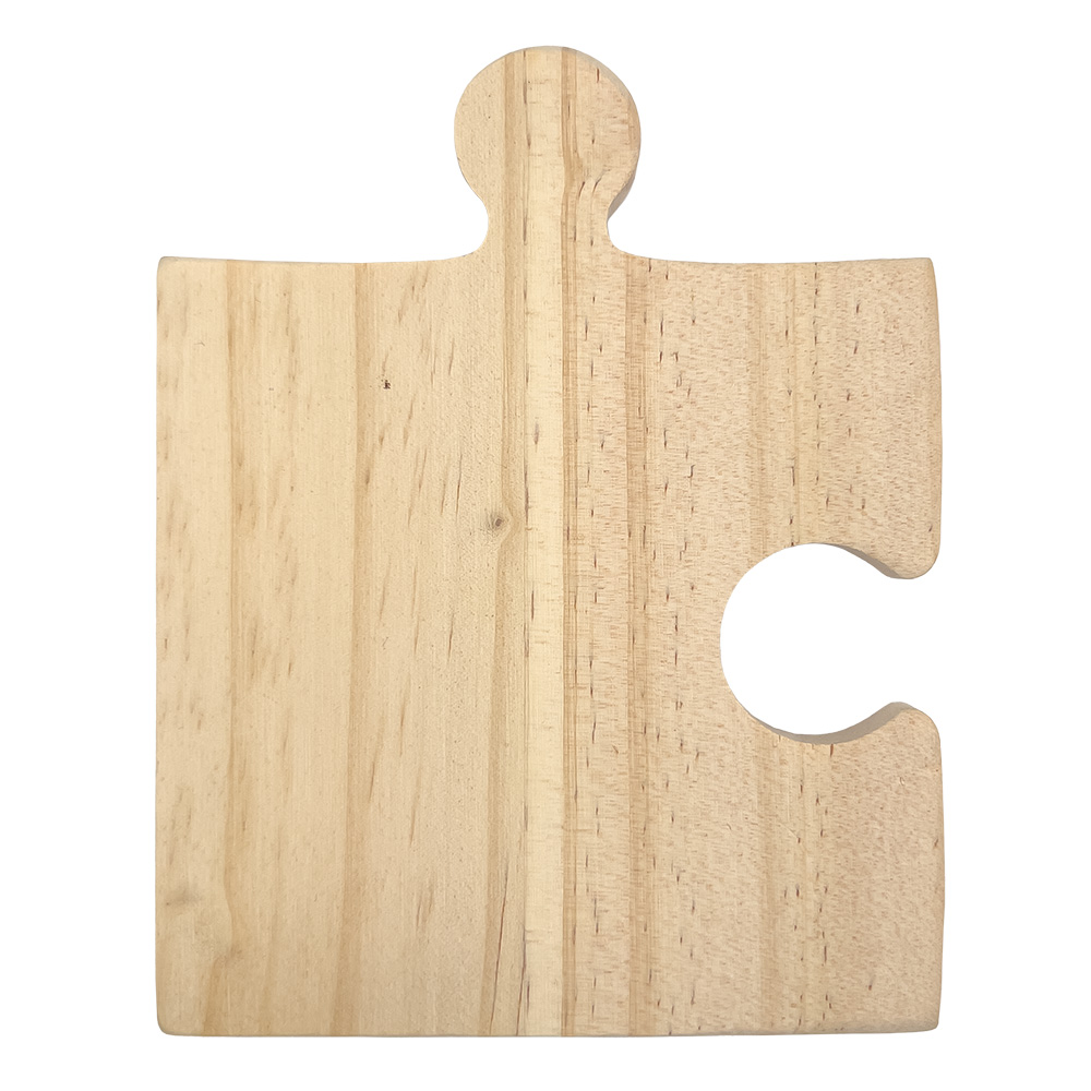 Picture of Wooden Coaster - Puzzle Piece