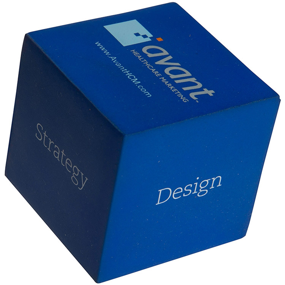 Picture of Cube Shaped Squeezies® Stress Reliever