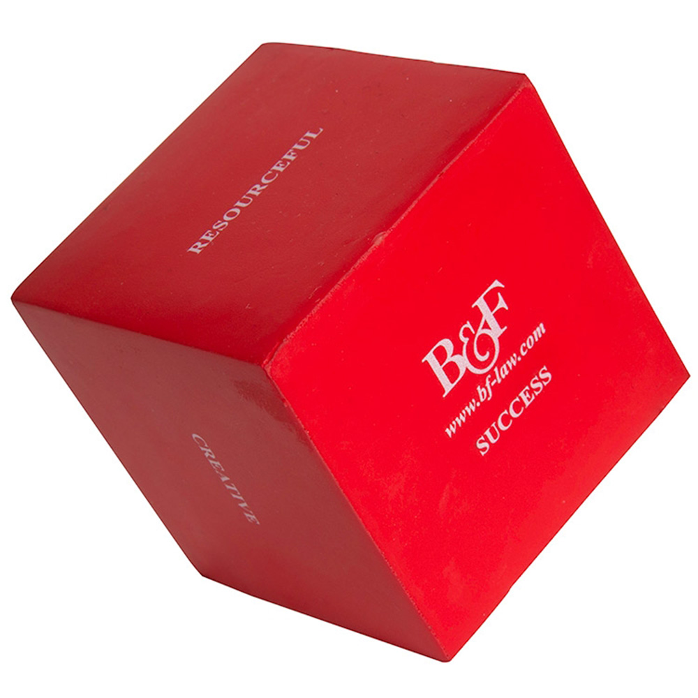 Picture of Cube Shaped Squeezies® Stress Reliever