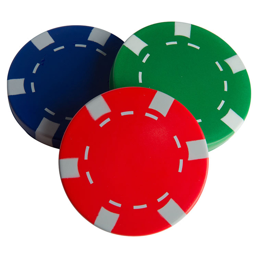Picture of Casino Chips Squeezies® Stress Reliever