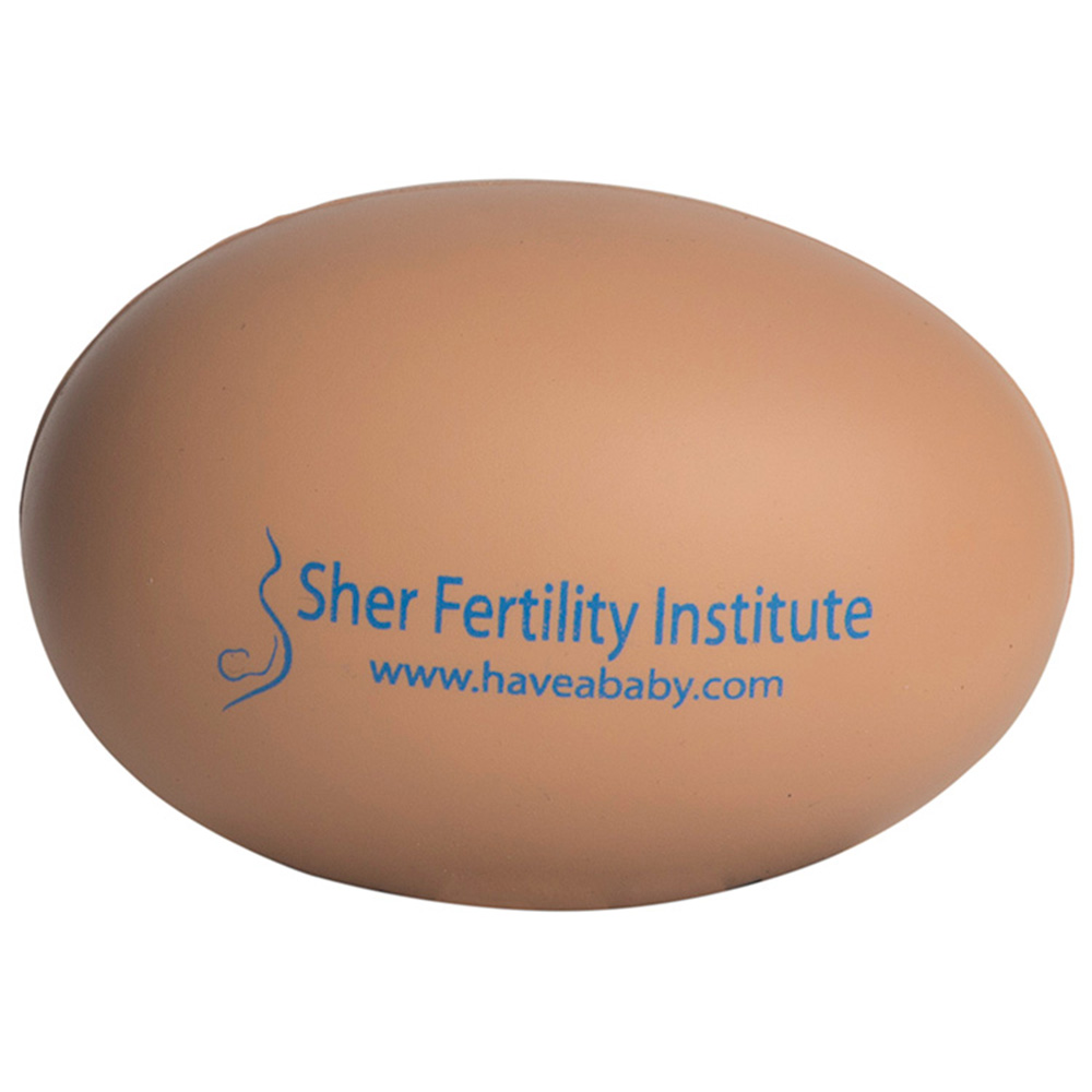 Picture of Brown Or White Egg Squeezies® Stress Reliever