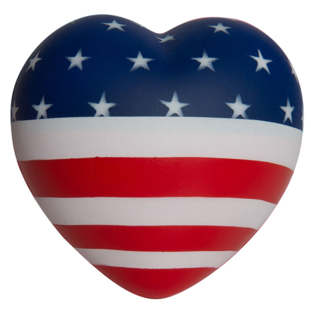 Picture of Squeezies® Stress Reliever Flag Heart