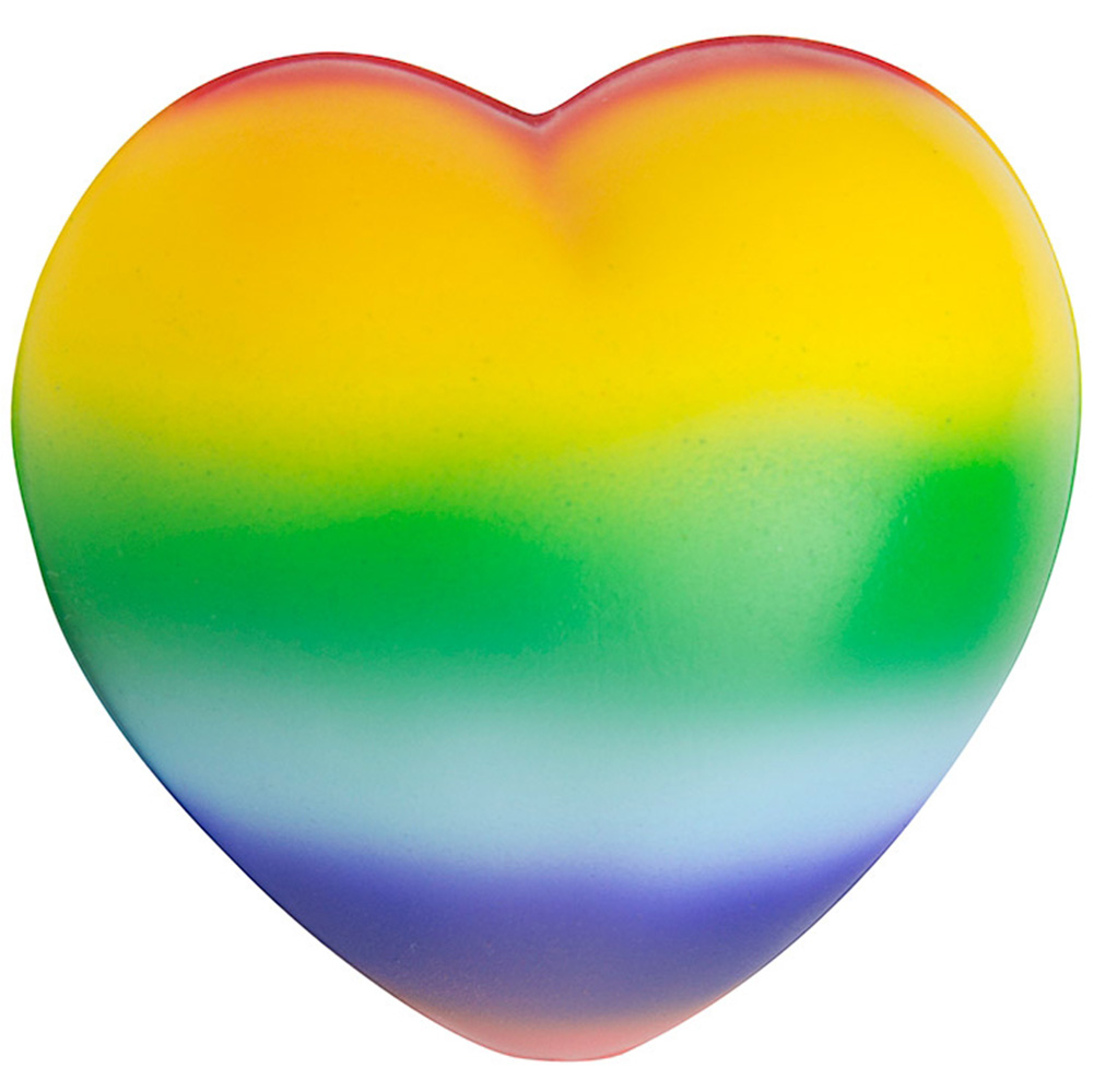 Picture of Squeezies® Stress Reliever Rainbow Sweet Heart