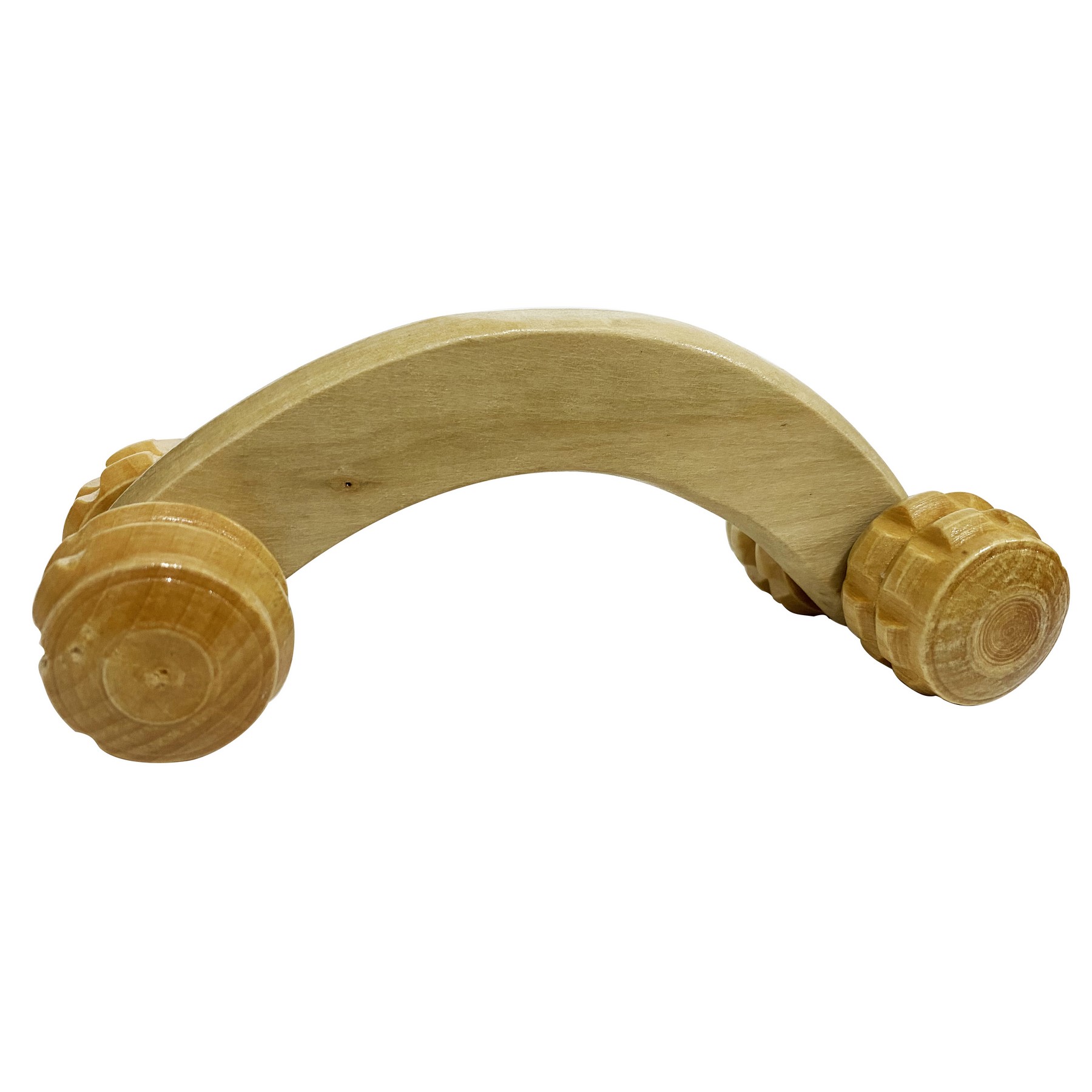 Picture of Large Wooden Massager w/ Textured Wheels