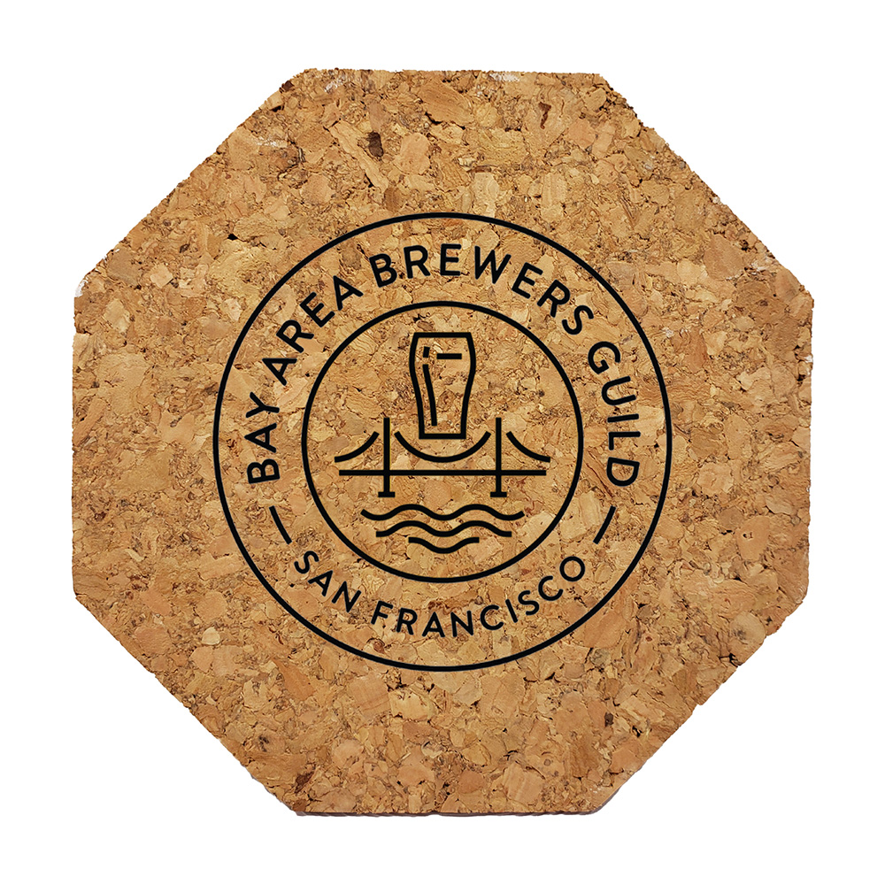 Picture of Octagon Cork Coaster
