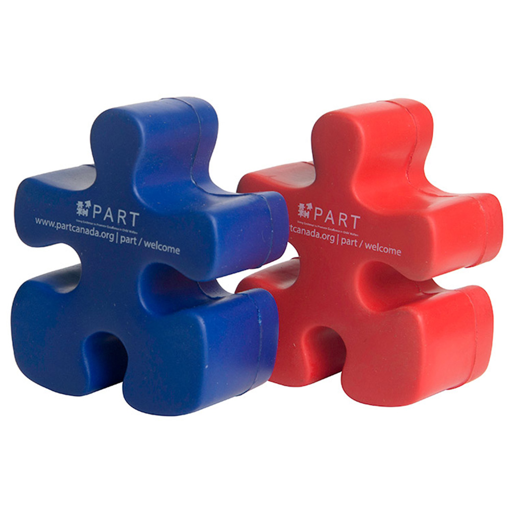 Picture of Puzzle Piece Squeezies® Stress Reliever