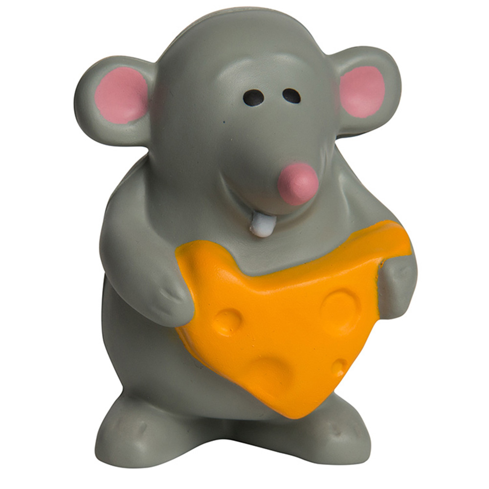 Picture of Mouse w/Cheese Squeezies® Stress Reliever