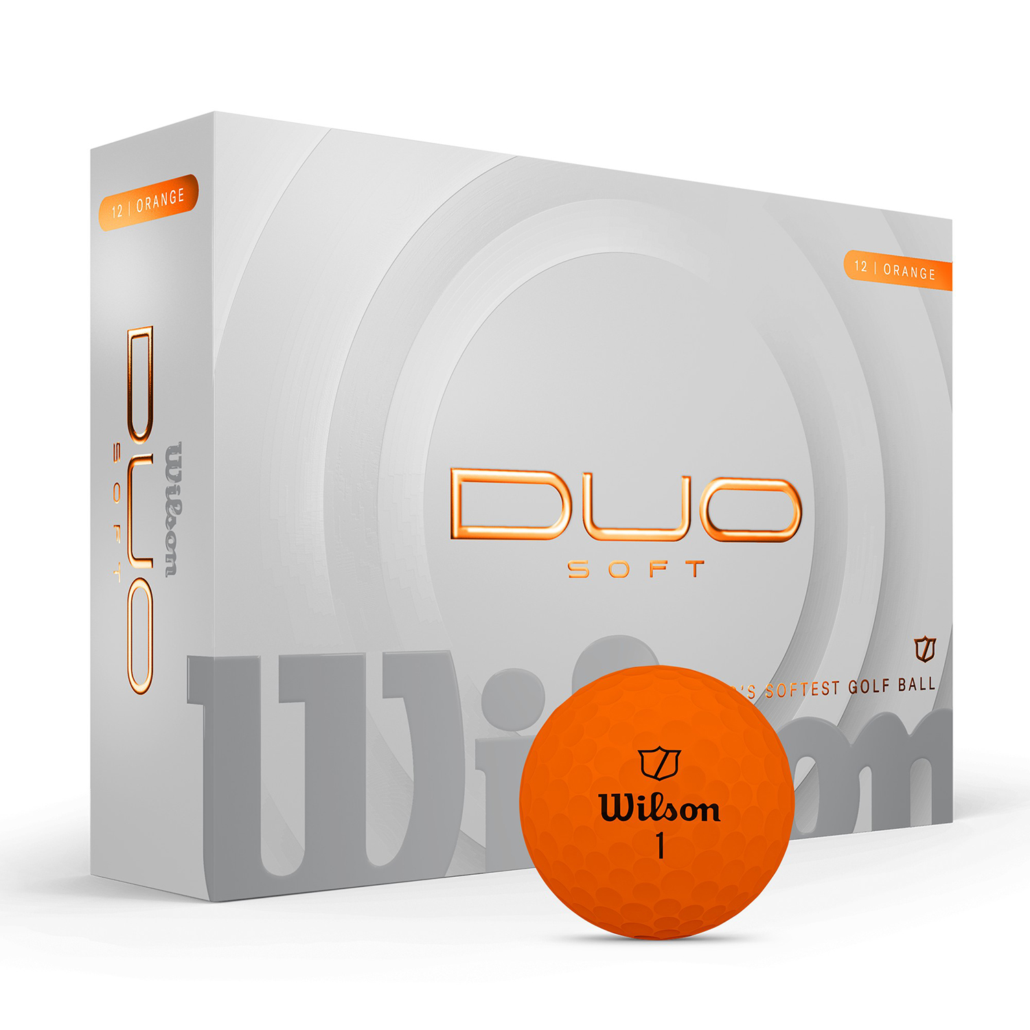 Picture of Wilson Duo Soft Orange Golf Balls