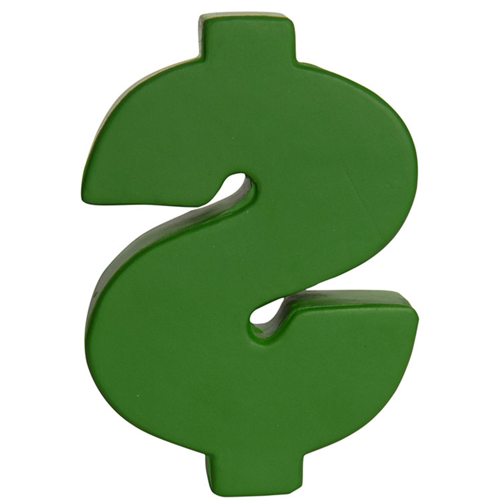 Picture of Dollar Sign Squeezies® Stress Reliever