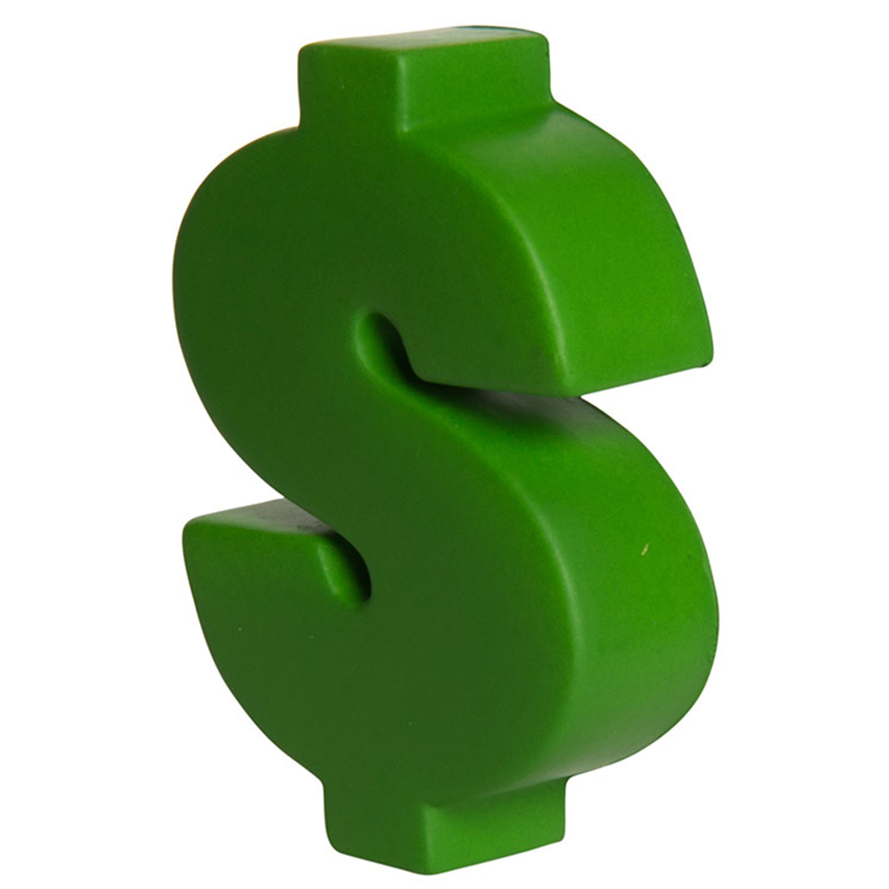 Picture of Dollar Sign Squeezies® Stress Reliever
