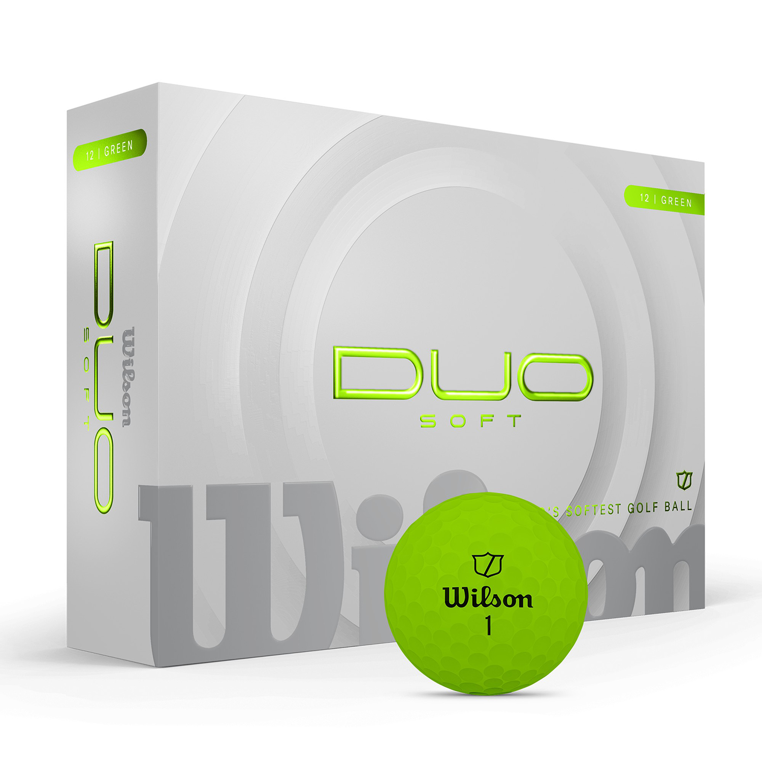 Picture of Wilson Duo Soft Green Golf Balls