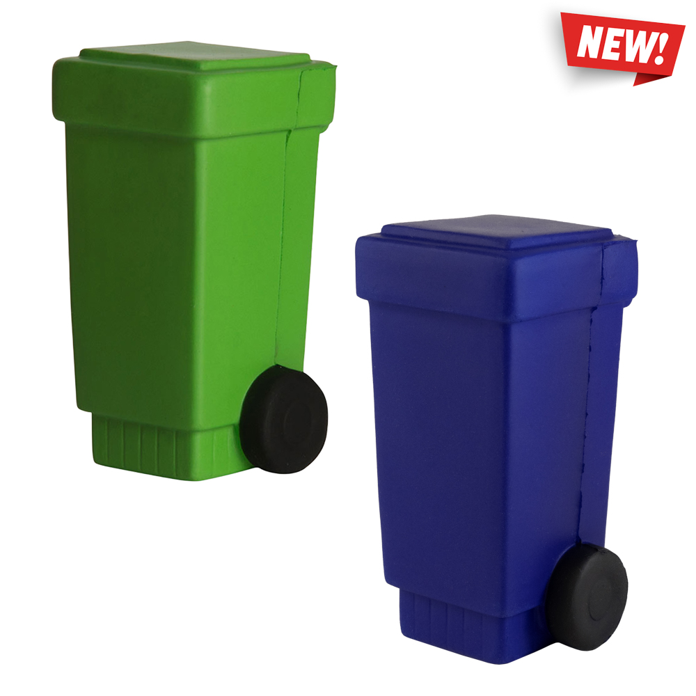 Picture of Recycle Bin Squeezies® Stress Reliever