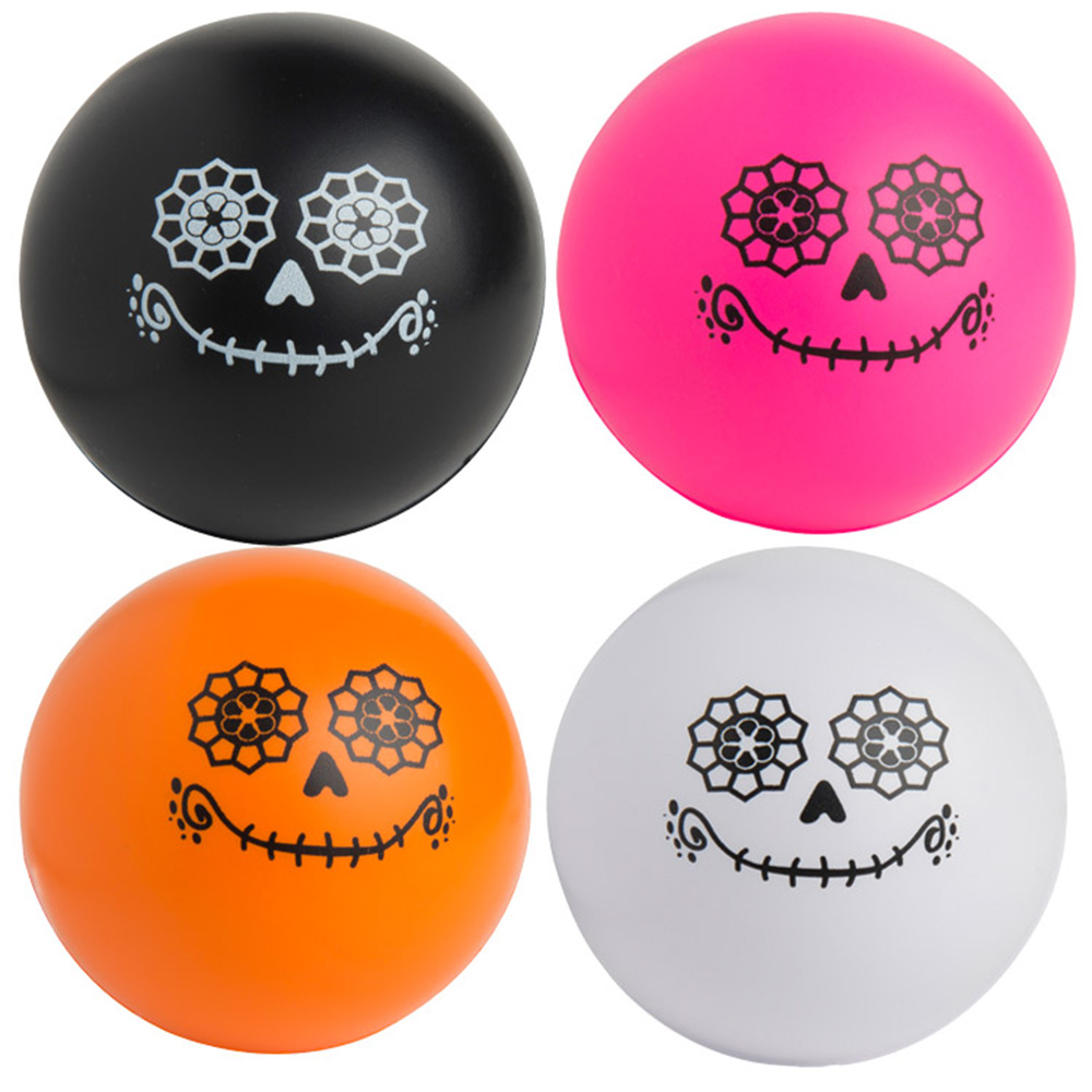 Picture of Day of the Dead Squeezies® Stress Reliever Ball