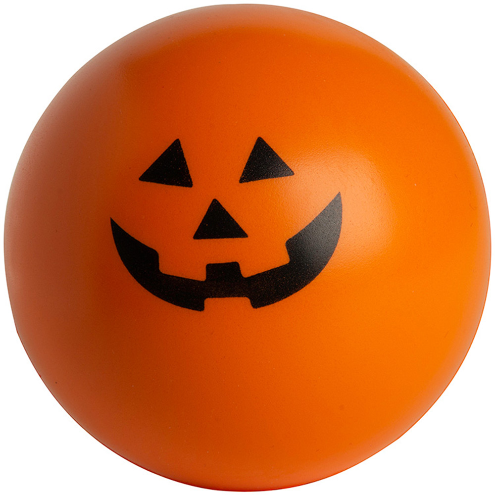 Picture of Jack-o-latern Squeezies® Stress Reliever Ball