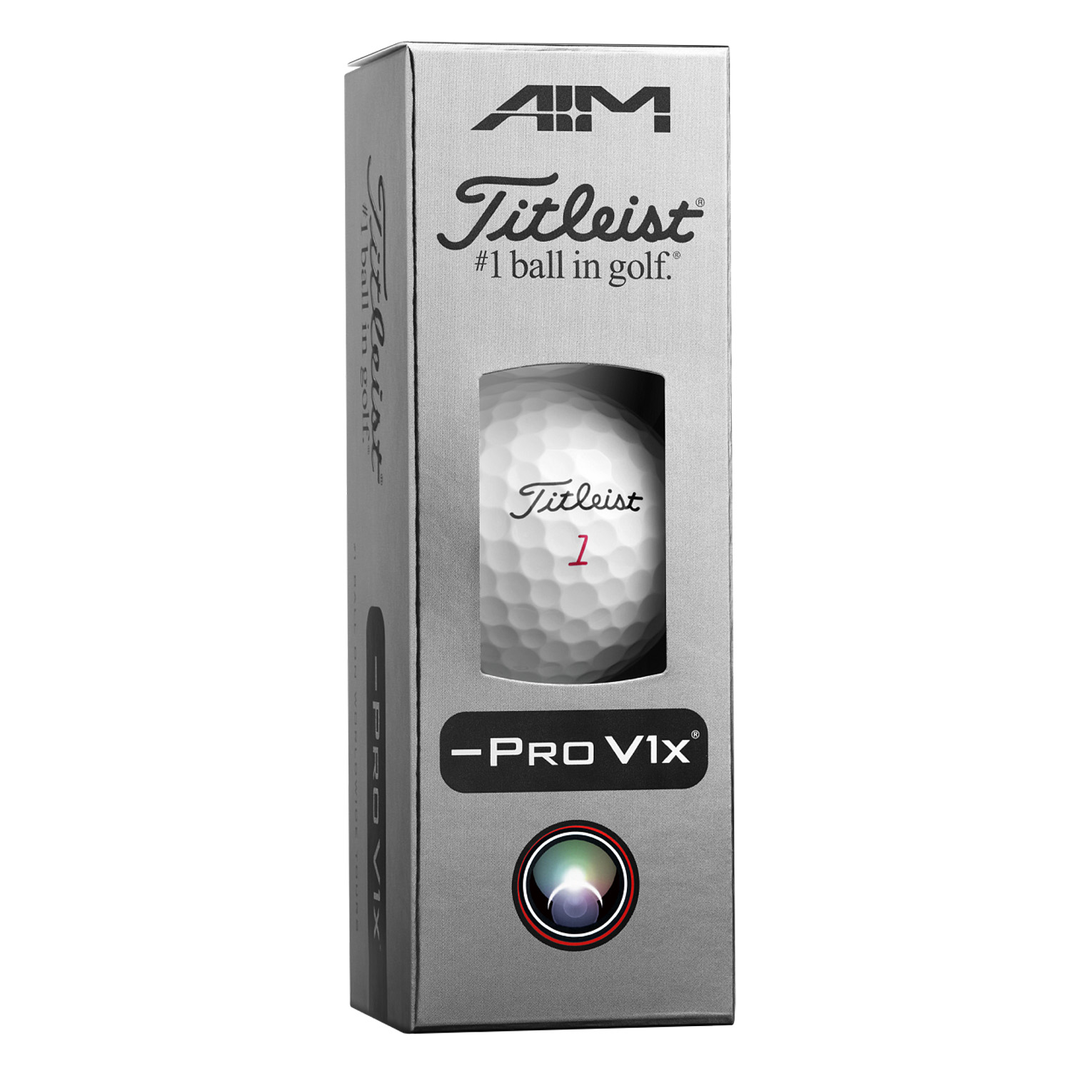 Picture of Titleist Pro V1x Left Dash Enhanced Alignment Golf Balls
