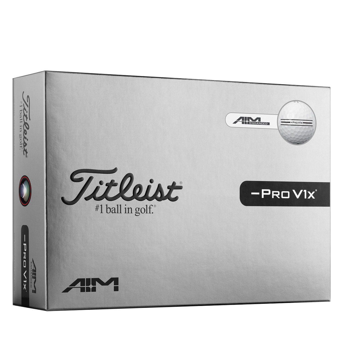 Picture of Titleist Pro V1x Left Dash Enhanced Alignment Golf Balls