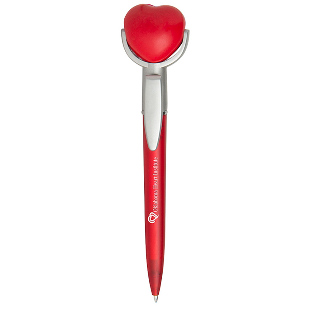 Picture of Heart Squeeze Top Pen