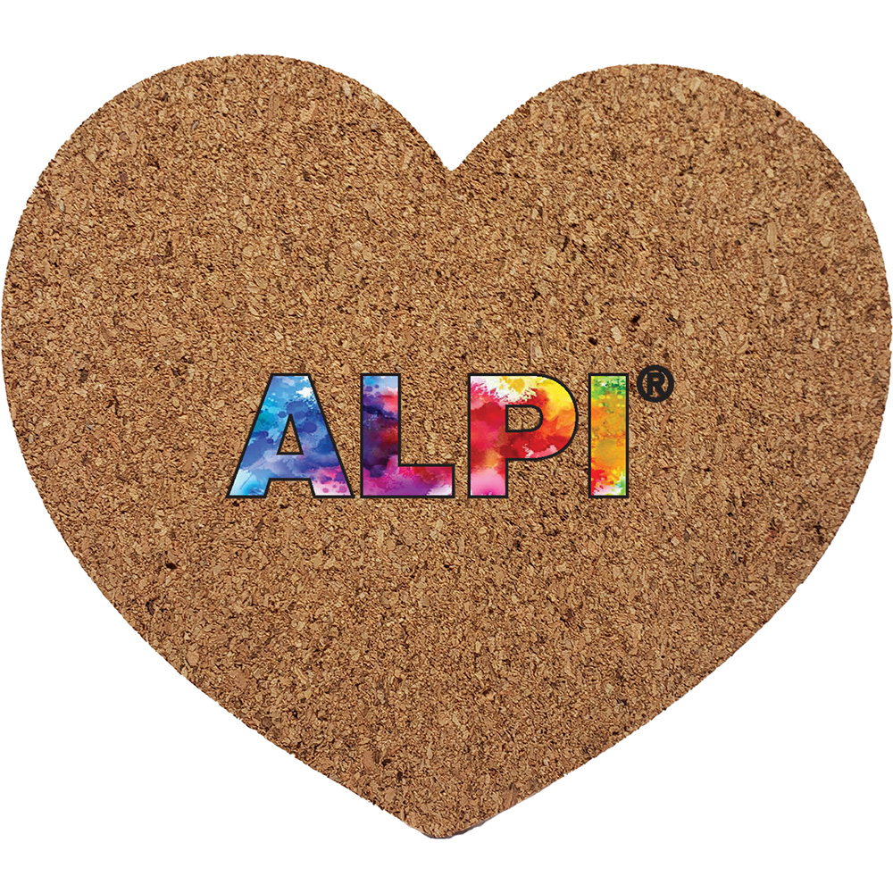 Picture of Cork Coaster Heart
