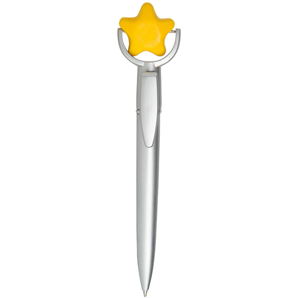 Picture of Yellow Star Squeeze Top Pen