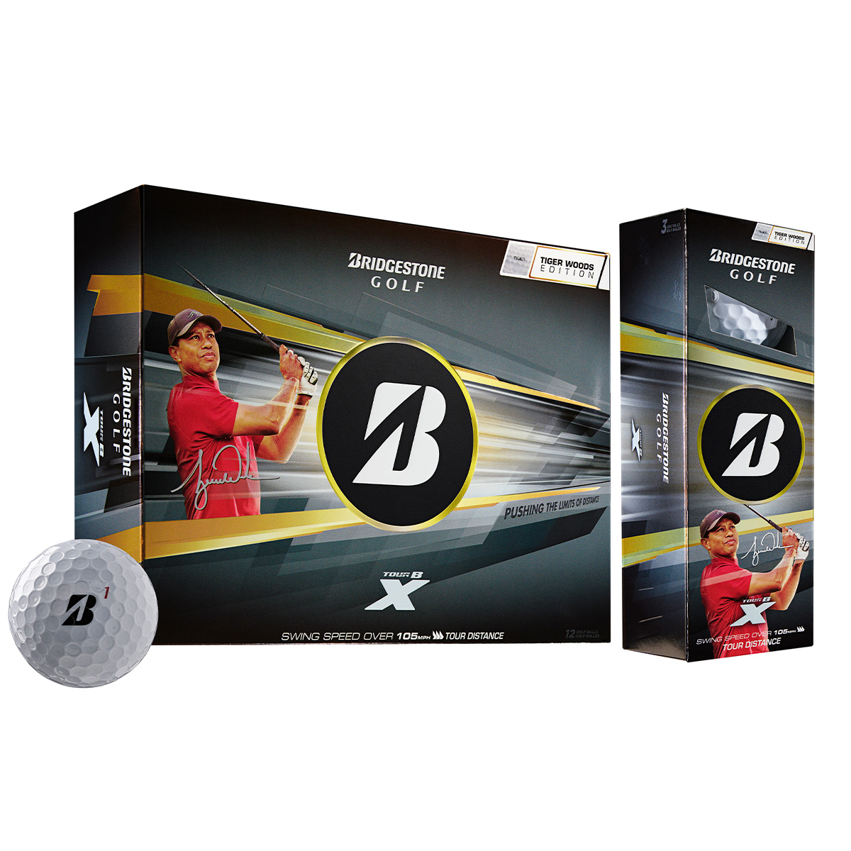 Picture of Bridgestone Tour B Tiger Woods Golf Balls