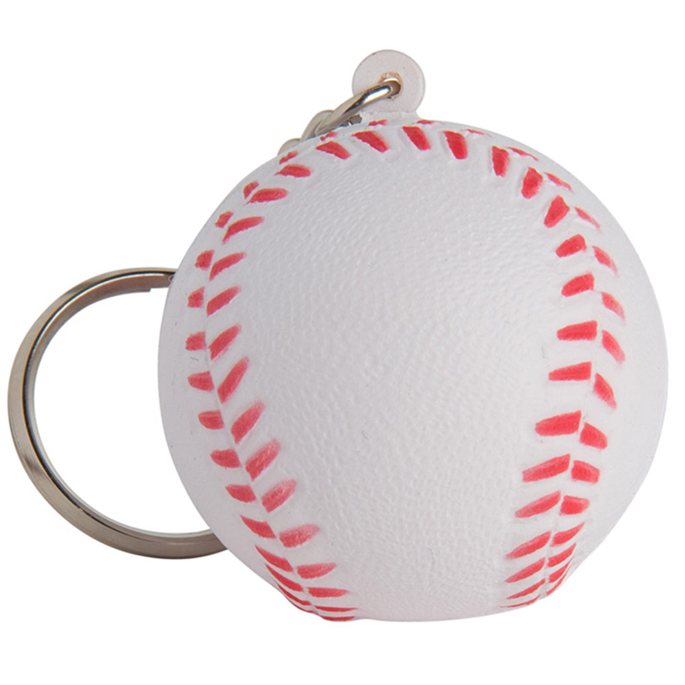 Picture of Baseball Squeezies® Stress Reliever Keychain