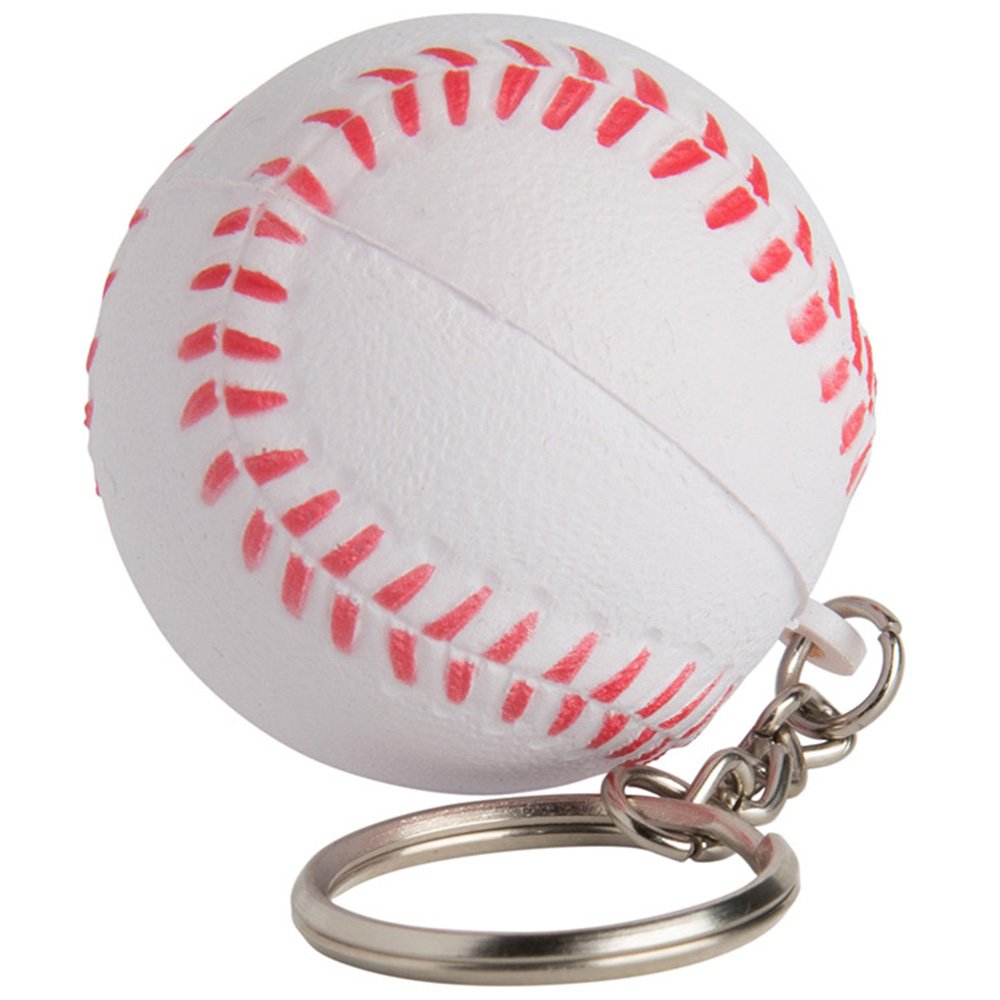 Picture of Baseball Squeezies® Stress Reliever Keychain