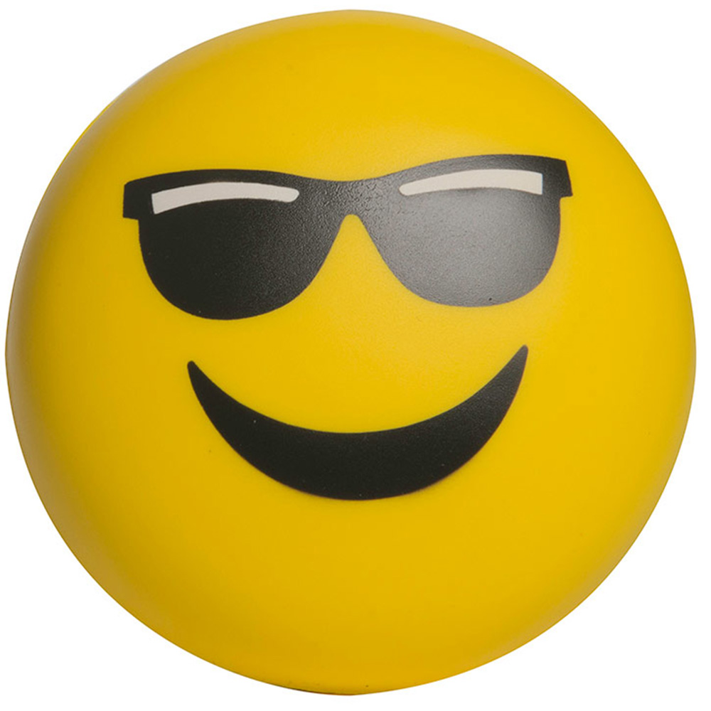 Picture of Emoji Mr Cool Squeezies® Stress Reliever