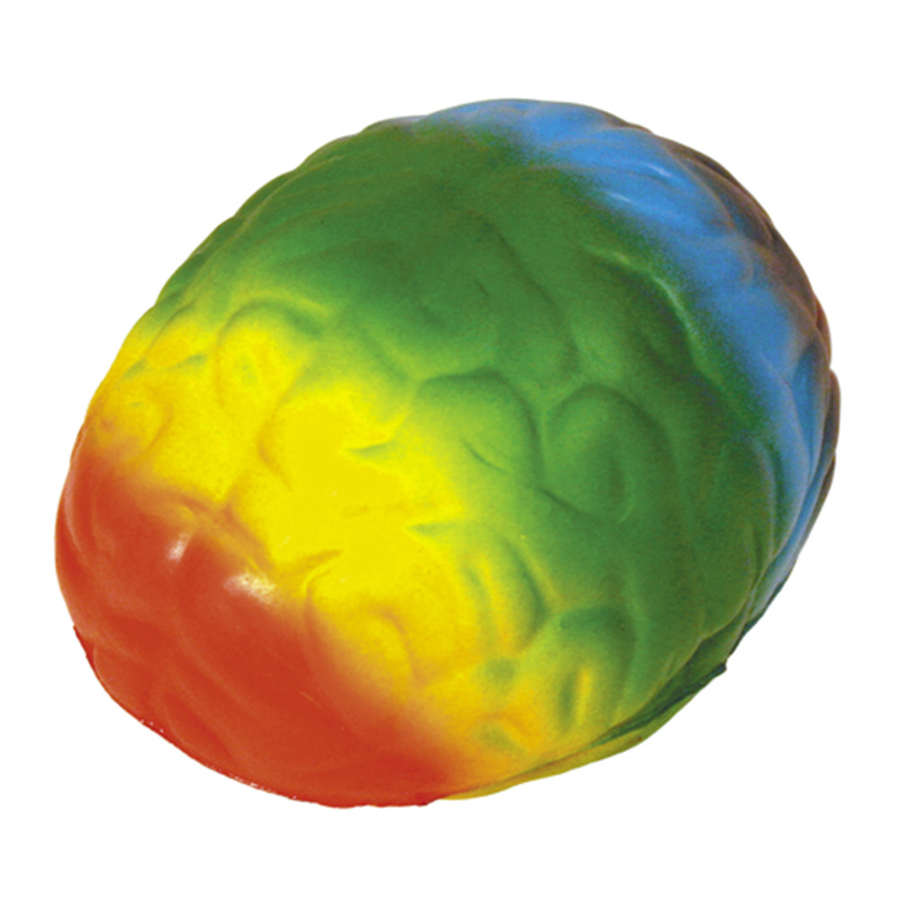 Picture of Rainbow Brain Squeezies® Stress Reliever