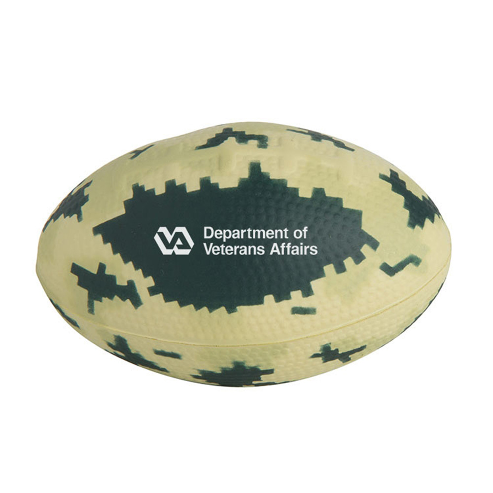 Picture of Digital Camo Football Squeezies® Stress Reliever