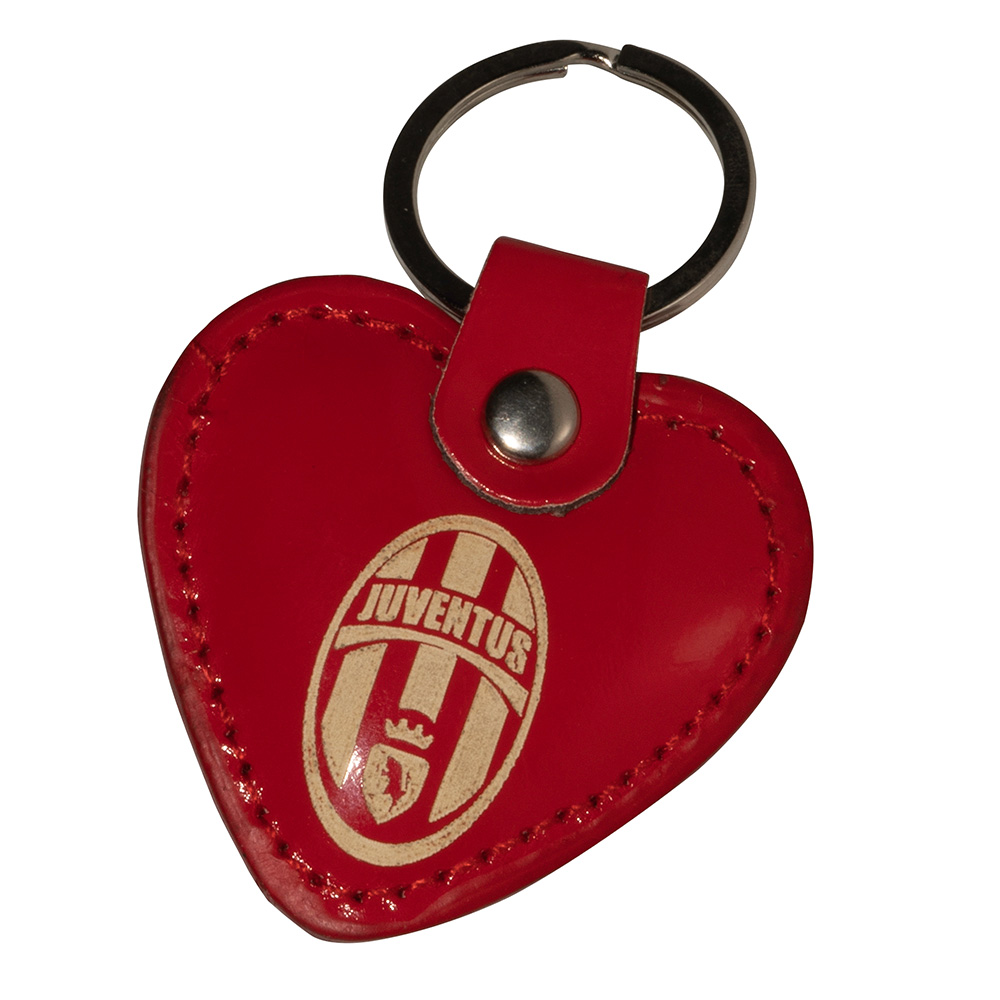 Picture of Leather Heart Keyring