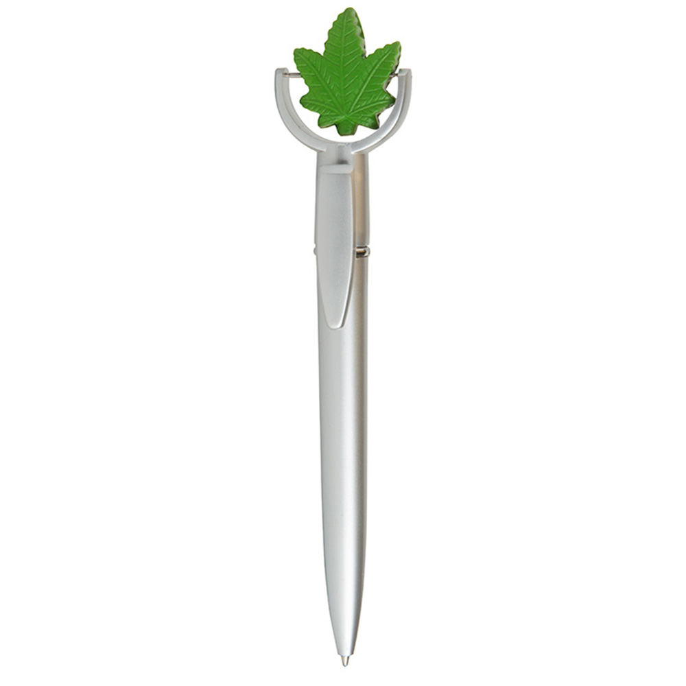 Picture of Cannabis Leaf Squeeze Top Pen