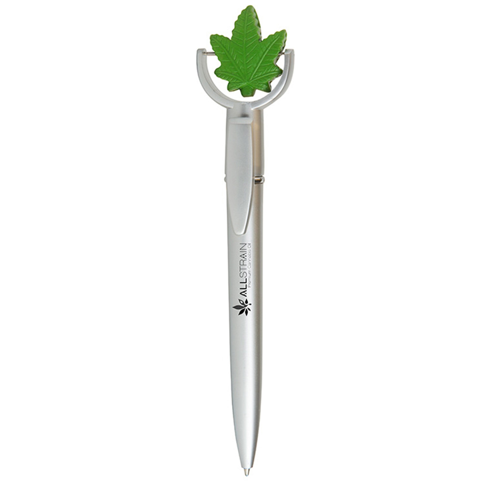 Picture of Cannabis Leaf Squeeze Top Pen