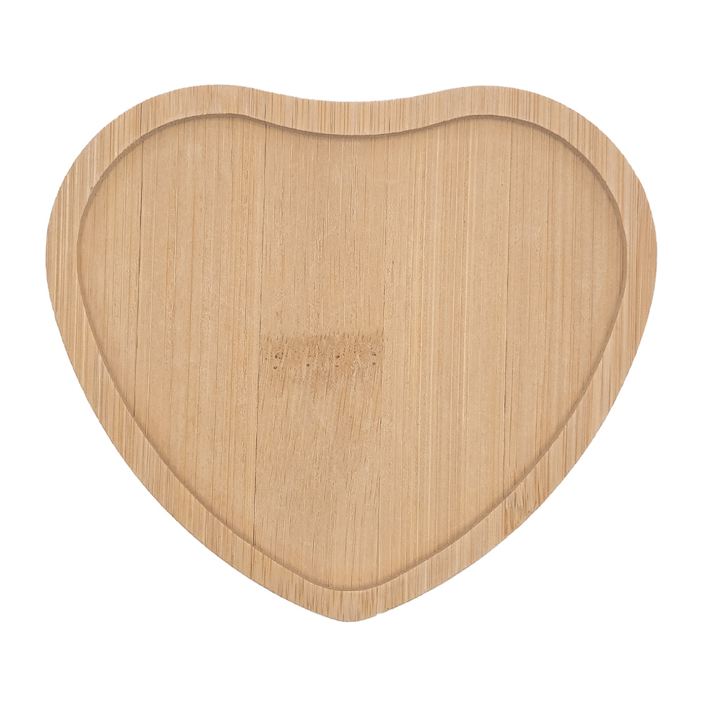 Picture of Wooden Coaster - Heart Shape