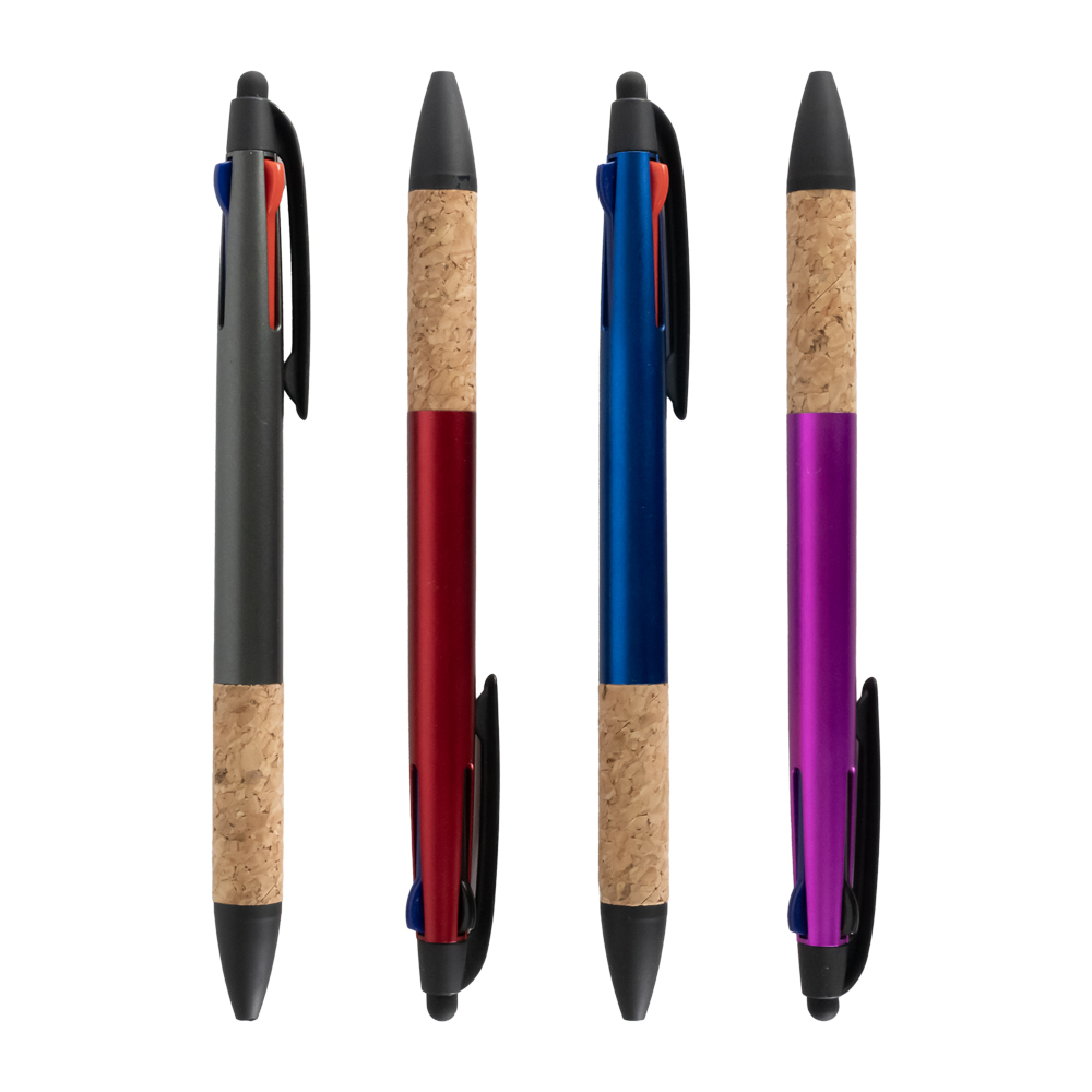 Picture of 3 Color Pen w/ Cork Grip