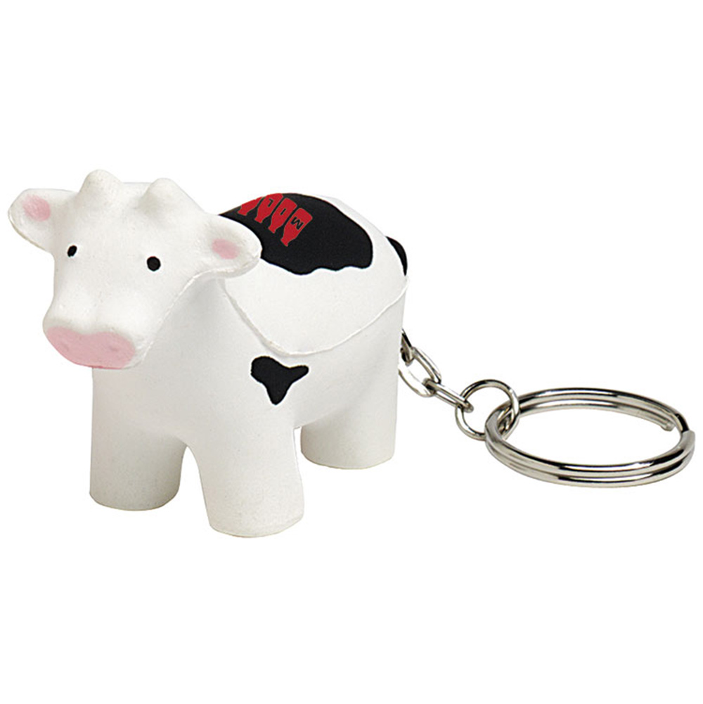 Picture of Cow Keyring Squeezies® Stress Reliever