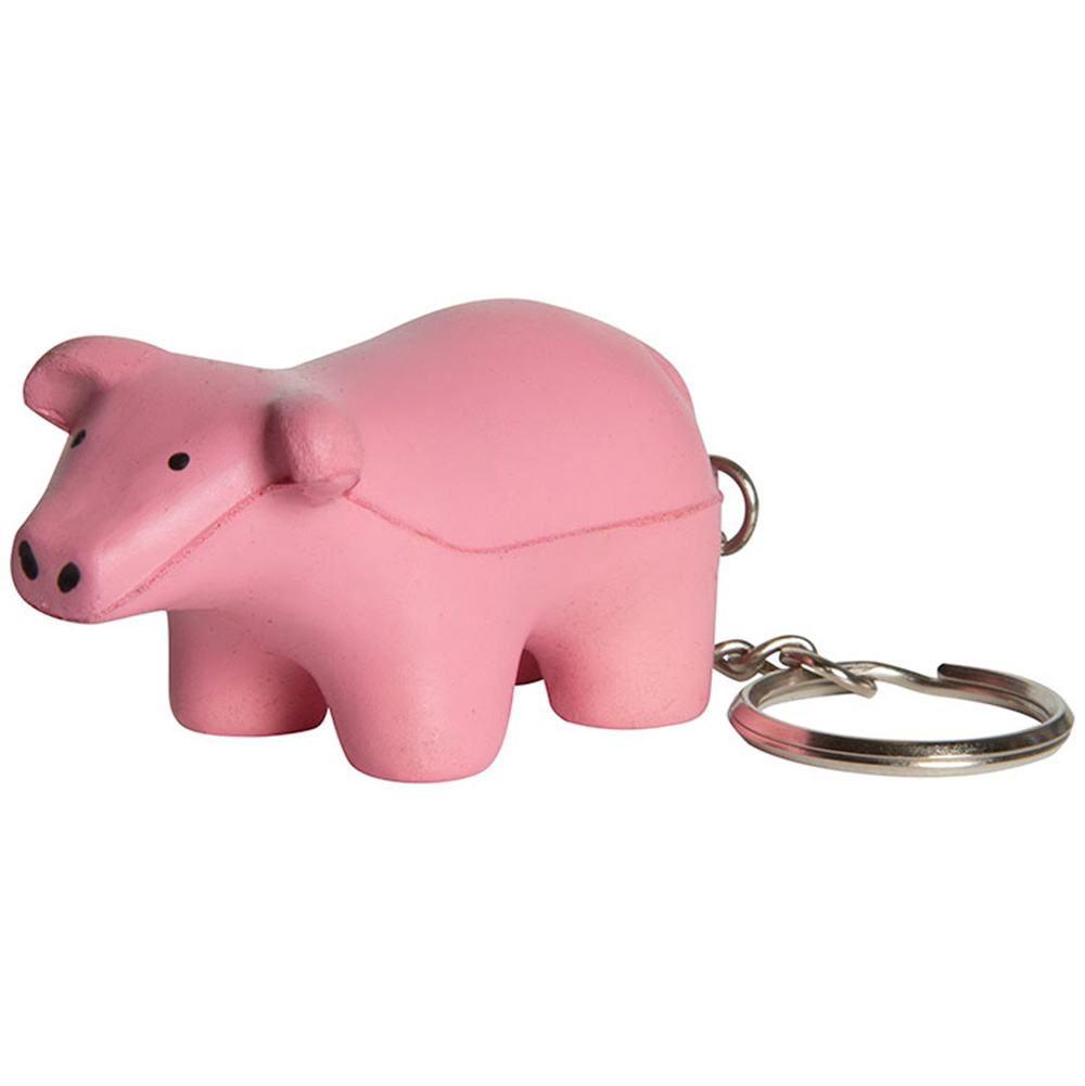 Picture of Pig Keyring Squeezies® Stress Reliever