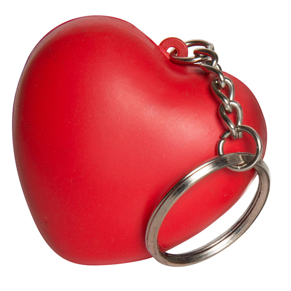 Picture of Sweet Heart Squeezies® Stress Reliever Key Ring