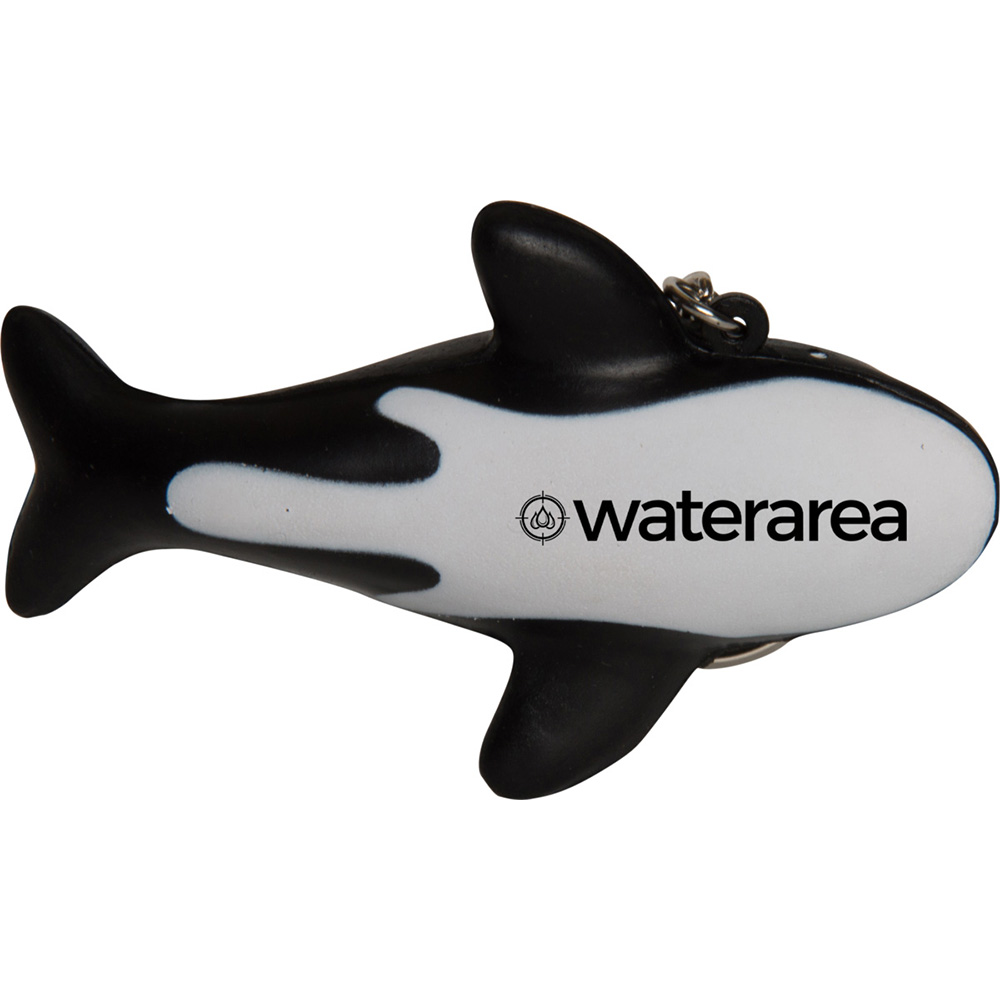 Picture of Orca Whale Squeezies® Stress Reliever Keyring