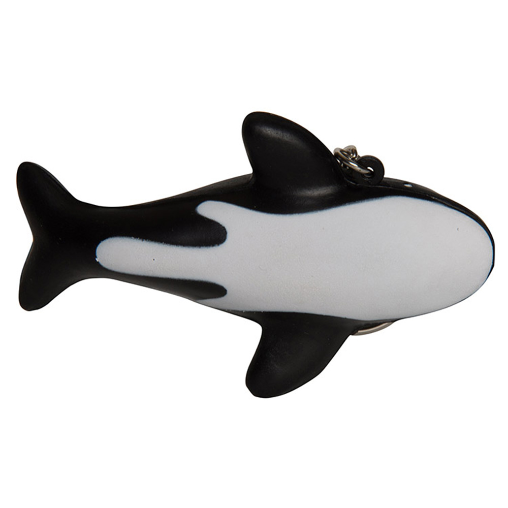 Picture of Orca Whale Squeezies® Stress Reliever Keyring