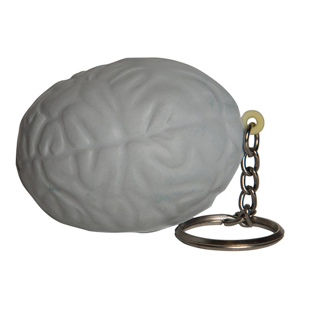 Picture of Gray Brain Squeezies® Stress Reliever Key Ring